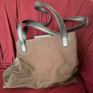 Brown Leather Women's Tote Bag